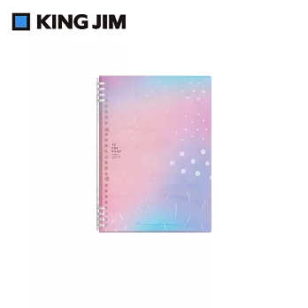 【KING JIM】TEFRENU Style活頁線圈本筆記本 B5 限量版  極光