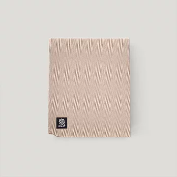 【QMAT】台灣製 5mm方折瑜珈墊(附收納袋 折疊瑜珈墊 旅行墊 運動墊) 奶茶色
