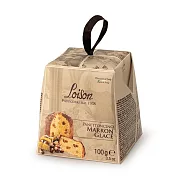 義大利【Loison 聖誕麵包】栗子糖霜(100g)-經典迷你紙盒裝