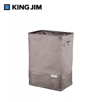 【KING JIM】SPOT 多功能可折疊收納背包 L  灰色 (KSP5820-GR)
