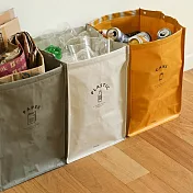 【韓國Dailylike】居家萬用大型分類防水收納袋3入 ‧ Simple