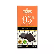 【西班牙 Trapa】精選95%黑巧克力片 80g