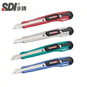 (3入1包)SDI手牌 0413C 精美自動鎖定型小美工刀 顏色隨機