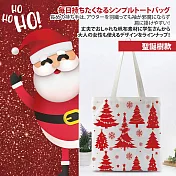 【Sayaka紗彌佳】日系季節限定單肩帆布包  -聖誕樹款