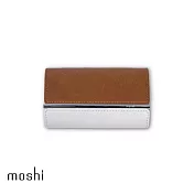 Moshi IonGo 10K Duo 雙向充電帶線行動電源(USB-C 及 lightning 雙充電線) 焦糖棕