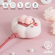 雲朵朵 暖蛋/暖手寶(二檔調溫)USB充電式 粉紅萌豬