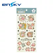 【日本正版授權】星之卡比 透明貼紙 日本製 貼紙/手帳貼/裝飾貼紙 30周年紀念 星座收藏 卡比之星/Kirby - A款