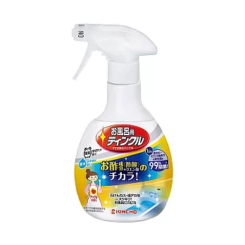 日本【金鳥牌KINCHO】醋成分-浴室排水口除臭除菌洗淨劑 400ml