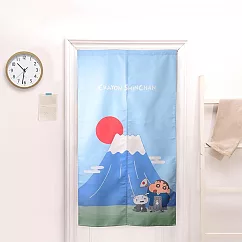 蠟筆小新長門簾 ─富士山