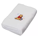 【韓國Keshop】Disney迪士尼 柔軟輕量150g毛巾 ‧ 小熊維尼(白)