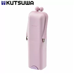 KUTSUWA airpita! Slim 可立式矽膠吸盤筆盒 紫色