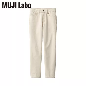 【MUJI 無印良品】日本丹寧素材錐形褲26吋 原色