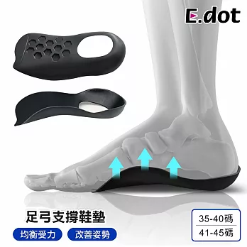 【E.dot】減壓抗震足弓支撐鞋墊 35-40碼