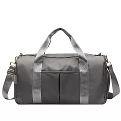 [ BeOK ] 旅行出差大容量手提行李包 乾濕分離背包 健身包 灰色