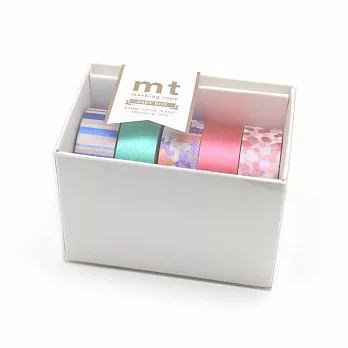 【日本mt和紙膠帶】Gift Box 5入組 ‧ 明亮系