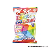 日本NOL-彩色六角形入浴劑(葡萄香氣)-1入(泡澡/交換禮物)