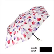 【日本nifty colors】抗UV遮光遮熱輕量折傘(附傘套) ‧ 花見小路