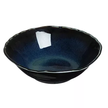 【見谷陶器】超輕量藍染 陶瓷 湯碗300ml