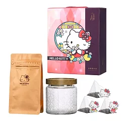 Hello Kitty柚香蜜紅茶儲物罐禮盒1入(茶包3g*6入)