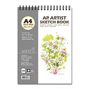 AP A4 多功能速寫本(上翻鐵圈)