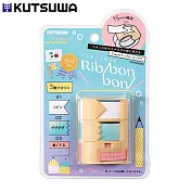KUTSUWA Rib bon bon 紙膠帶造型切割台 膚色