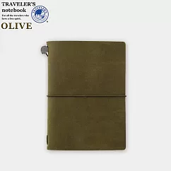 TRC Traveler’s Notebook 旅人筆記本 PA SIZE─橄欖綠