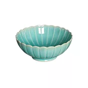 【BISQUE】波佐見燒|花形陶瓷餐碗320ml ‧ 藍