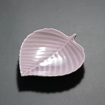 【co-bo-no】Pianta櫻花葉陶瓷餐盤11cm · 粉紫