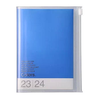 【Mark’s】2024 直式週記事收納手帳A6 ‧ 素彩藍