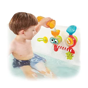 以色列 Yookidoo 戲水洗澡玩具-大眼瀑布透視組(閉彩盒)