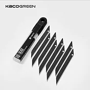 KACO SLICE司鋭30度雕刻專業美工刀  補充刀片10入