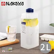 【日本NAKAYA】日本製方形冷水壺/冷泡壺2L
