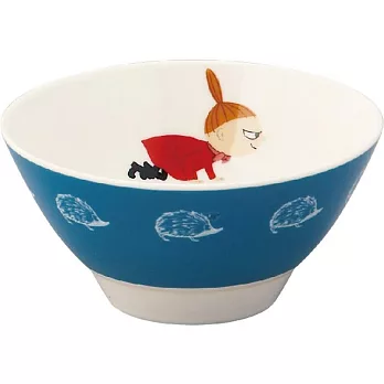 【日本YAMAKA】Moomin嚕嚕米 陶瓷飯碗290ml ‧ 小不點(藍)