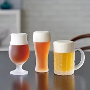 【Toyo Sasaki】霧面泡沫啤酒玻璃杯420ml ‧ 蛋弧型