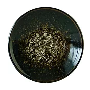 【日本AWASAKA】Terre glaze銀河流窯變餐盤12cm ‧ 黑闇