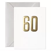 【Card Nest 】60  (mini) 生日卡 #M1070