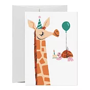 【Card Nest 】Giraffe & Tortoise 生日卡 ＃C1199