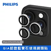 【PHILIPS】iPhone 14 Pro/14 Pro Max GIA認證藍寶石玻璃鏡頭貼 DLK5702/96