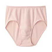 【MUJI 無印良品】女有機棉針織無側縫高腰內褲 S 粉紅