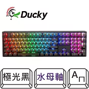 【Ducky】One 3 Aura black100% RGB 極光黑 PBT二色 機械式鍵盤  水母軸