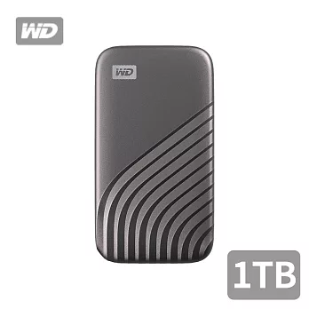 WD My Passport SSD 1TB USB 3.2 外接SSD 灰