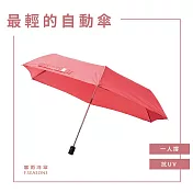 【富雨洋傘】極輕羽量級自動傘_晴雨兩用(IF28) 珊瑚粉