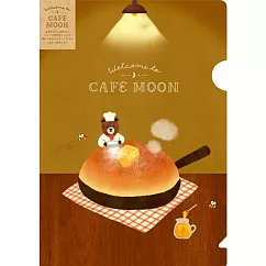 【Wa─Life】CAFÉ MOON A5資料夾 ‧ 鬆餅