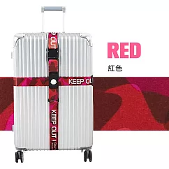 JB十字行李束帶 紅色