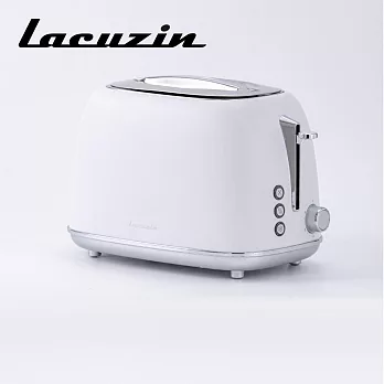 【Lacuzin】六段烤色厚片防燙烤麵包機 LCZ330WT 珍珠白