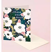 【 Clap Clap 】WILDFLOWER THANK YOU CARD 感謝卡 #GT19