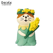 【DECOLE】concombre 花花國裡的愛麗絲 花花貓 銀荊小黃花