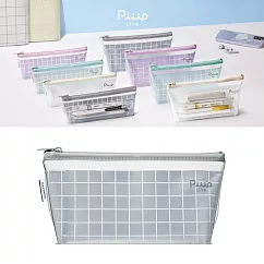 KOKUYO PiiiP Light 透明筆袋 ─霧灰