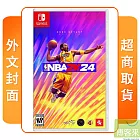 NS 任天堂 Switch NBA 2K24 外文封面