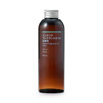 【MUJI 無印良品】空間芬香油(補充瓶)綠意180ml